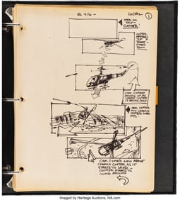 38271&colon; The Andromeda Strain &lpar;Universal&comma; 1971&rpar;&comma; Storyboa