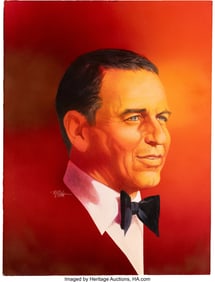 38308&colon; Portrait of Frank Sinatra for TV Guide Cover by 