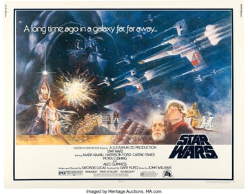 38320&colon; Star Wars&colon; Episode IV New Hope &lpar;TCF&comma; 1977&rpar;&comma; Half