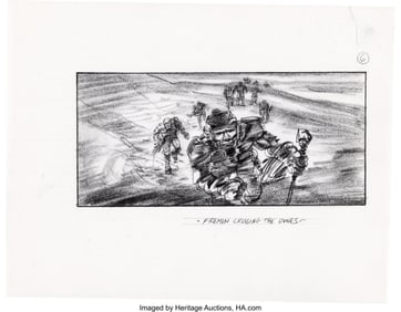 38346&colon; Dune &lpar;Universal&comma; 1984&rpar;&comma; Storyboard Illustrations