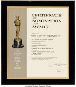 38406&colon; The Godfather Part II &lpar;Paramount&comma; 1974&rpar;&comma; Academy