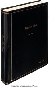 38431&colon; Rumble Fish &lpar;Zoetrope&comma; 1983&rpar;&comma; Custom?Bound Sho