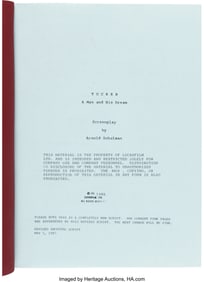 38437&colon; Tucker&colon; The Man and His Dream &lpar;Paramount&comma; 1988&rpar;&comma;