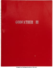 38440&colon; The Godfather Part III &lpar;Paramount&comma; 1990&rpar;&comma; Second
