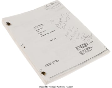 38443&colon; The Godfather Part III &lpar;Paramount&comma; 1990&rpar;&comma; Workin