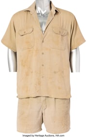 38504&colon; Steve Irwin Signature Uniform Worn During Toolak