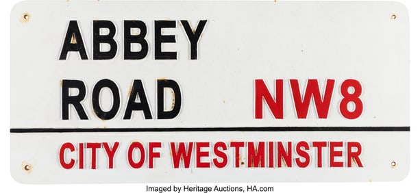 38562&colon; &lpar;The Beatles-Related&rpar; Official Abbey Road NW8&comma; C