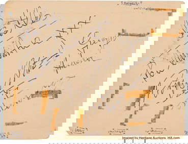 38568&colon; The Beatles Signed Autograph Book with Additiona