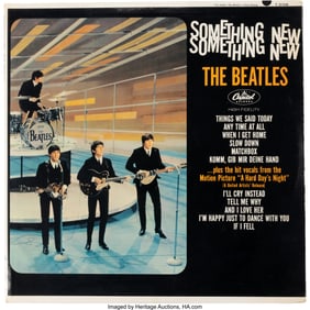 38574&colon; The Beatles Something New Still Sealed Mono LP V