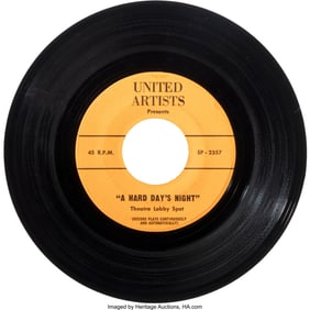 38575&colon; The Beatles A Hard Day's Night Rare Theatre Lobb