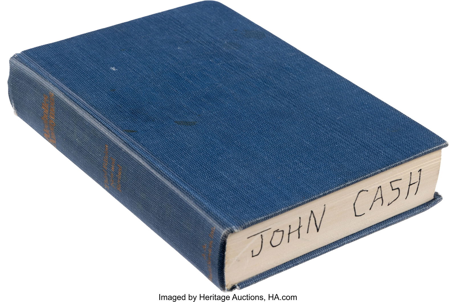 Johnny Cash's Personal Alcoholics Anonymous "Big (1 of 6)