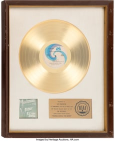 38625&colon; Elton John Madman Across the Water RIAA 'Gold' S