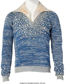 38632&colon; Barry Manilow Worn Embellished Sweater from BBC 