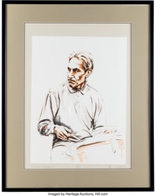 38647&colon; Ronnie Wood Group of &lpar;4&rpar; Rolling Stones Lithogra