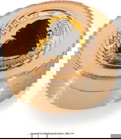 84012&colon; A Russian Gold Snuffbox with Portrait of Baranov