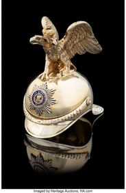 84023&colon; A Russian Enameled Gilt Silver Stirrup Cup in th