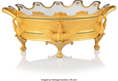 84071&colon; A Russian Porcelain Verrière from the Mikhailov