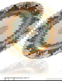 84088&colon; A Russian Porcelain Dinner Plate from the Kremli