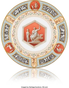 84097&colon; A Russian Porcelain Plate from the Raphael Servi