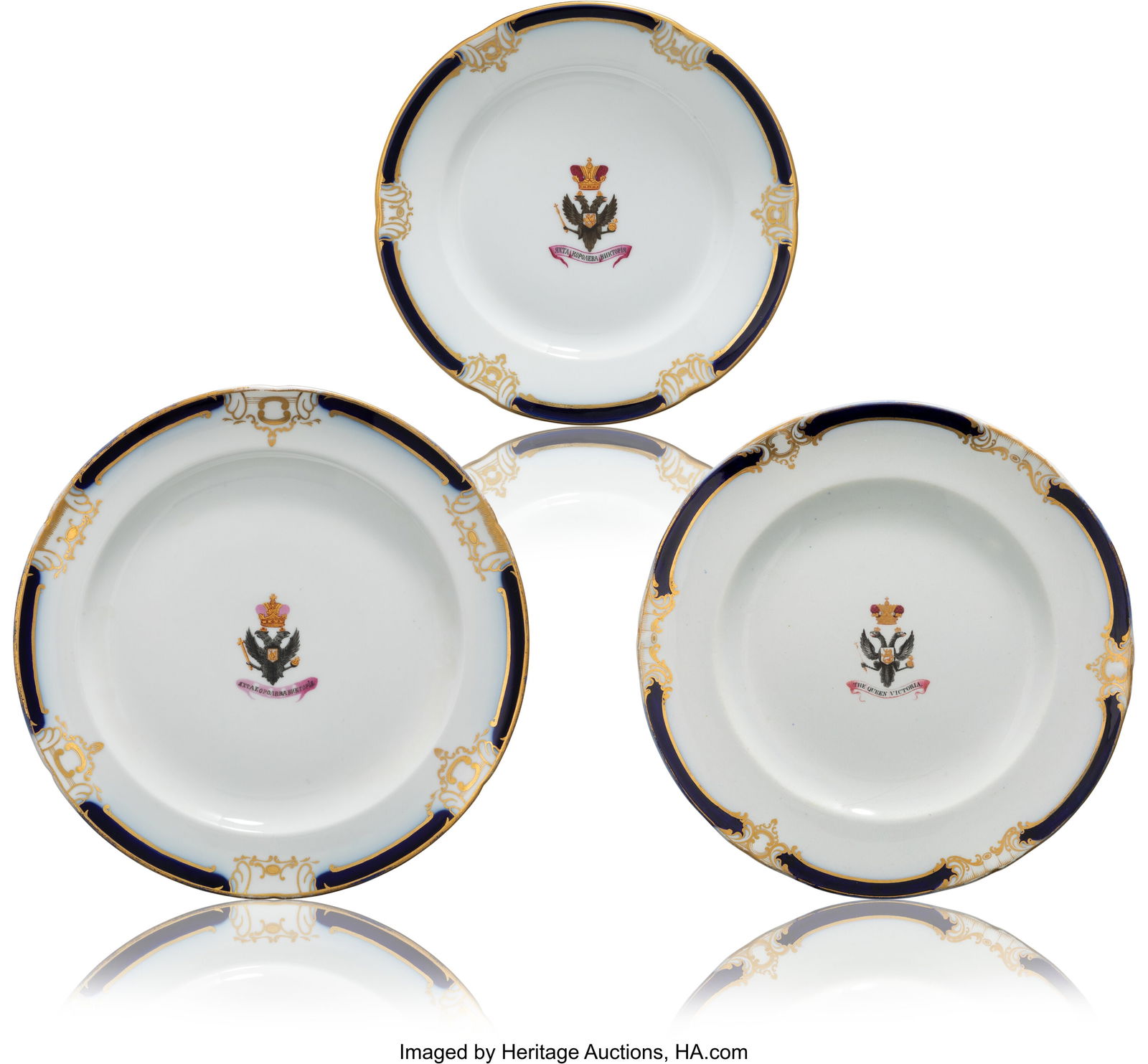 Two Russian Porcelain Plates from the Queen Vict (1 of 7)