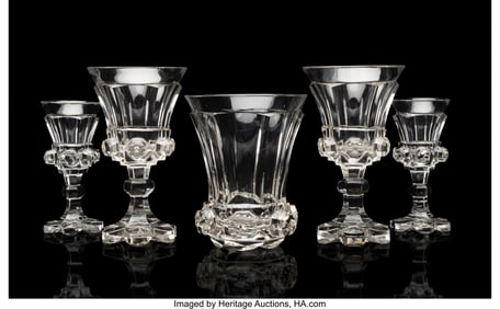84107&colon; Five Russian Glasses from the Banqueting Service