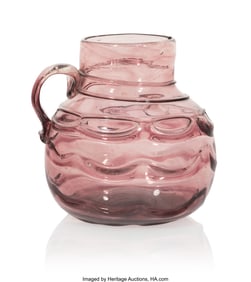 84112&colon; An Important and Rare Ukrainian Amethyst Glass P