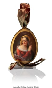 84129&colon; A Russian Porcelain Imperial Presentation Easter