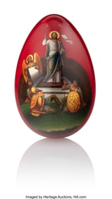 84141&colon; A Russian Lacquer Easter Egg By the Lukutin Fact