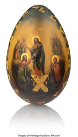 84142&colon; A Russian Lacquer Easter Egg By the Lukutin Fact