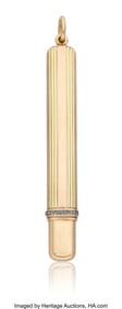 69056: A Fabergé Two-Color Gold Automatic Pencil Fab