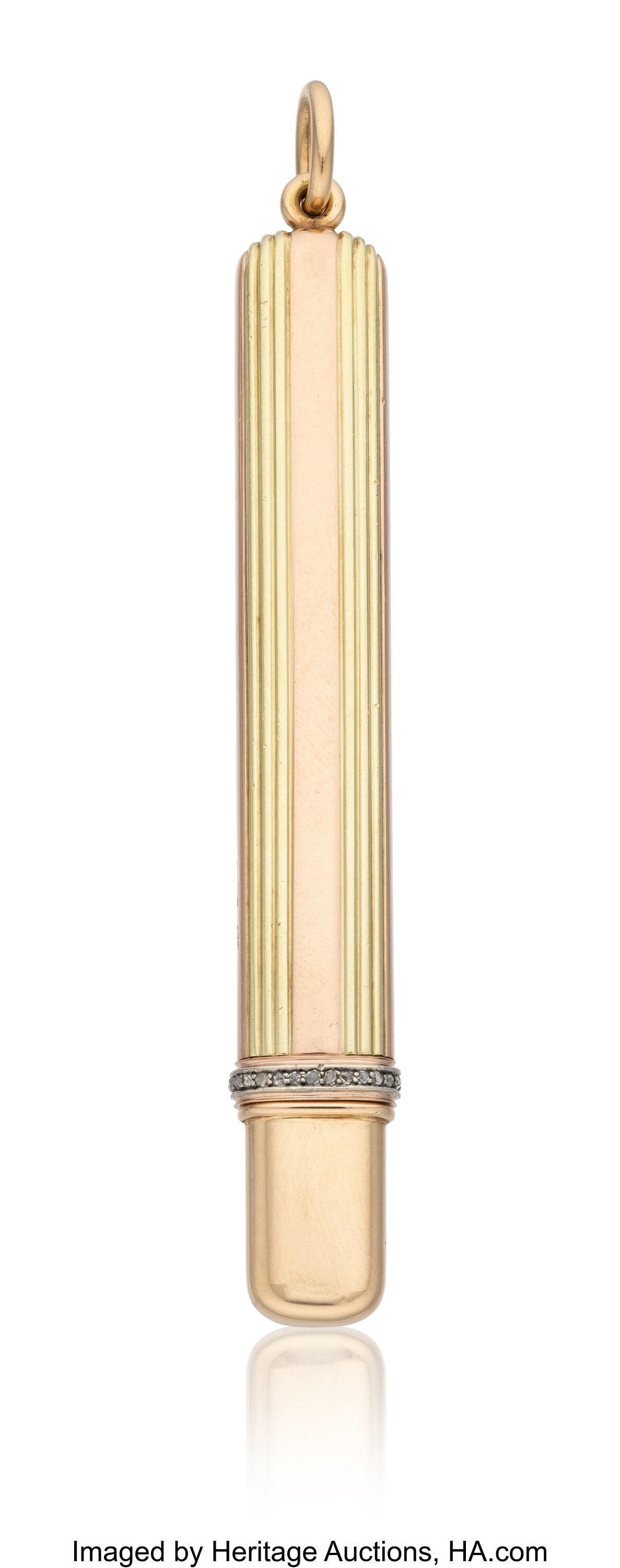 A Fabergé Two-Color Gold Automatic Pencil Fab (1 of 6)