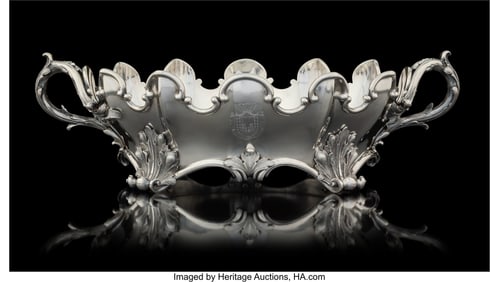 69122: A Russian Silver Verrière Carl Johann Tegelste