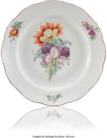 69138: A Russian Porcelain Plate from Catherine II the