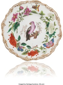 69150: A Russian Porcelain Ornithological Plate Imperia