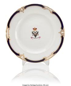 69179: An Early English Plate from the Russian Imperial
