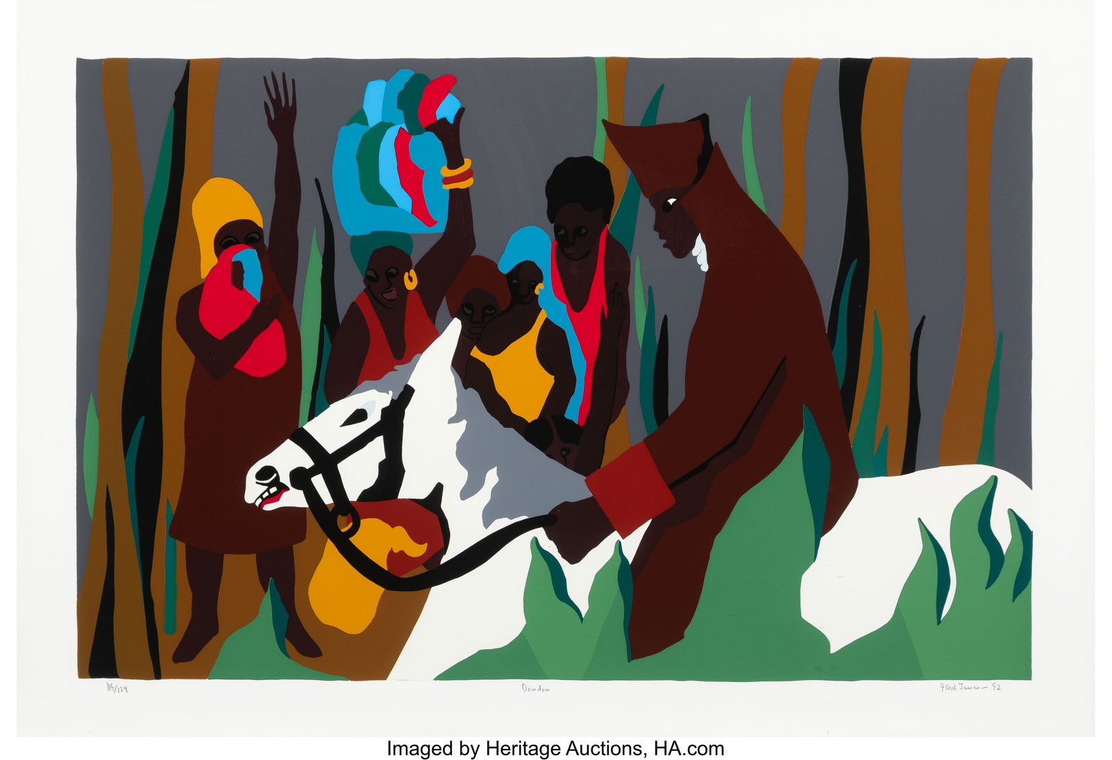 Jacob Lawrence (1917-2000) Dondon, from Toussain (1 of 1)