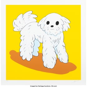 42006&colon; Takeru Amano &lpar;b&period; 1977&rpar; The Dog&comma; 2022 Screenprint