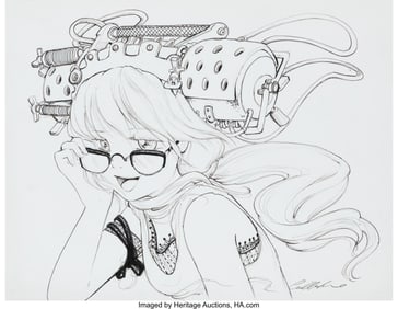 42061&colon; Camilla d'Errico &lpar;b&period; 1980&rpar; Untitled &lpar;Helmet Girl