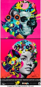 42066&colon; Dalek X Tristan Eaton Collaboration poster&comma; 2023