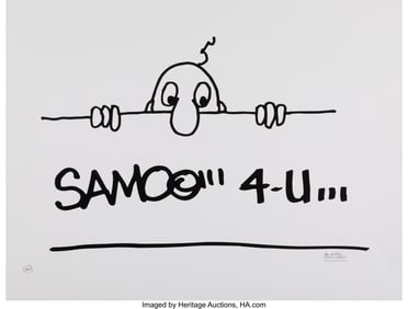 42076&colon; Al Diaz &lpar;b&period; 1959&rpar; SAMO 4-U &period;&period;&period; & KILROY&comma