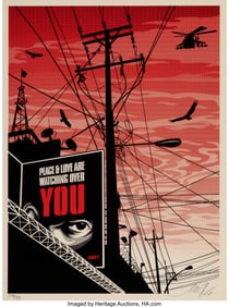 42103&colon; Shepard Fairey &lpar;b&period; 1970&rpar; Big Brother City&comma; 2007 