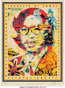 42118&colon; Shepard Fairey X Gordon Cheung In Honor Of Vince