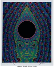 42141&colon; Alex Grey &lpar;b&period; 1953&rpar; Lucis&comma; 2025 Archival pigment