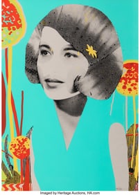 42165&colon; Paul Insect &lpar;b&period; 1971&rpar; Poppy Love&comma; 2017 Lithograp