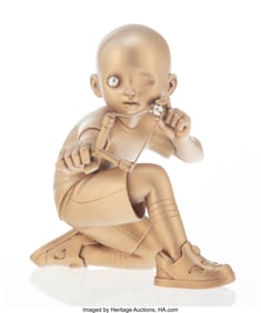 42170&colon; James Jean &lpar;b&period; 1979&rpar; Slingshot Aurum&comma; 2020 Bronz