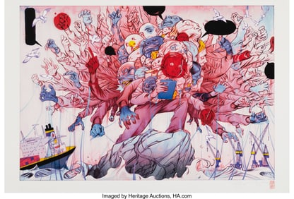 42171&colon; James Jean &lpar;b&period; 1979&rpar; Untitled Archival pigment p