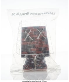 42187&colon; KAWS &lpar;b&period; 1974&rpar; Wonderwall&comma; 2010 Painted cast vin