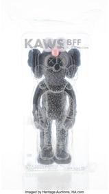 42196&colon; KAWS &lpar;b&period; 1974&rpar; BFF Companion &lpar;Black&rpar;&comma; 2017 Paint