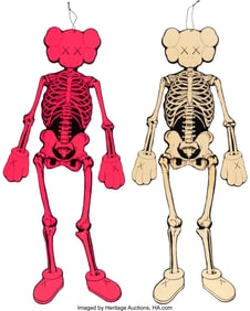 42201&colon; KAWS &lpar;b&period; 1974&rpar; Companion Skeleton &lpar;two works&rpar;&comma; 2