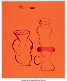 42222&colon; Barry McGee &lpar;b&period; 1966&rpar; Auto Body&comma; 2018 Lithograph